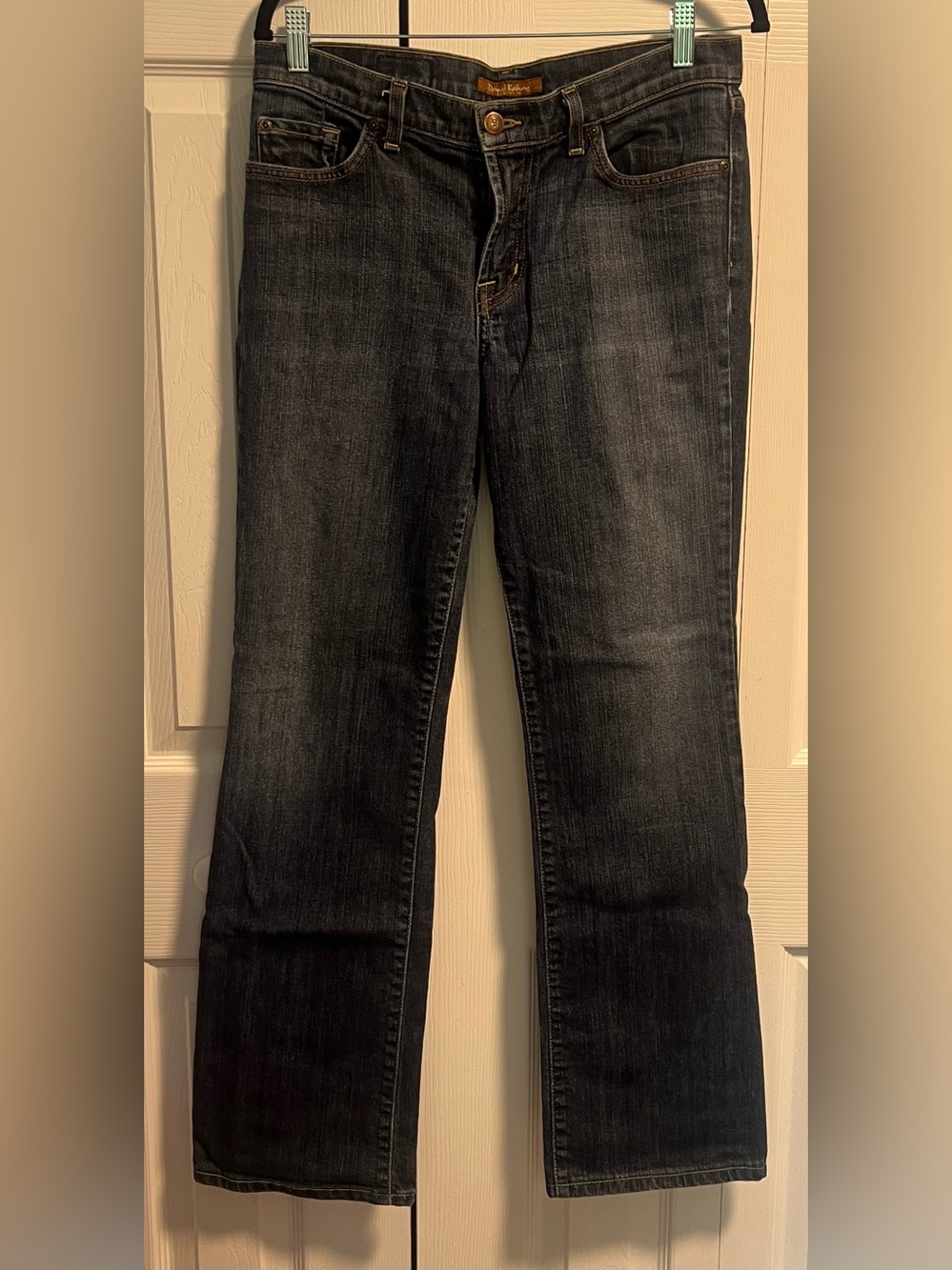 David Kahn Dark Wash Mid-Rise Bootcut Jeans